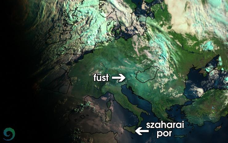 Meteorológia: Magyarországot is elérte a kanadai erdőtűzhöz köthető füst